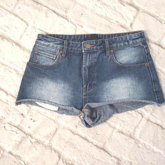 Forever 21 women's Cut-off Jeans Shorts size 26 - Picture 4 of 4